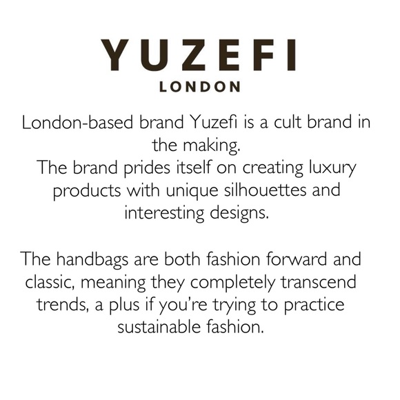 Yuzefi Mini Bom Bag in Lemon NWOT - Picture 2 of 16